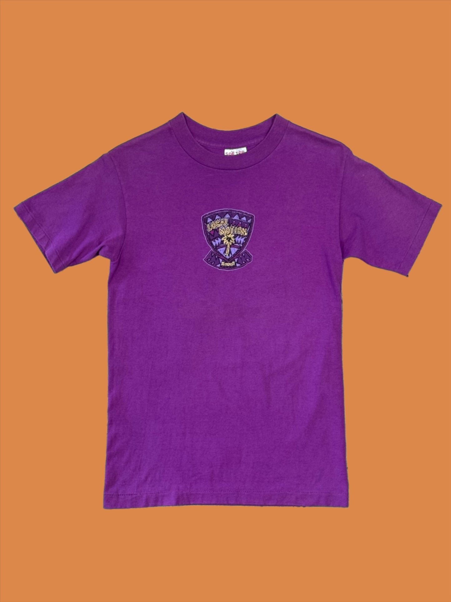 1980s Local Motion Purple Tee