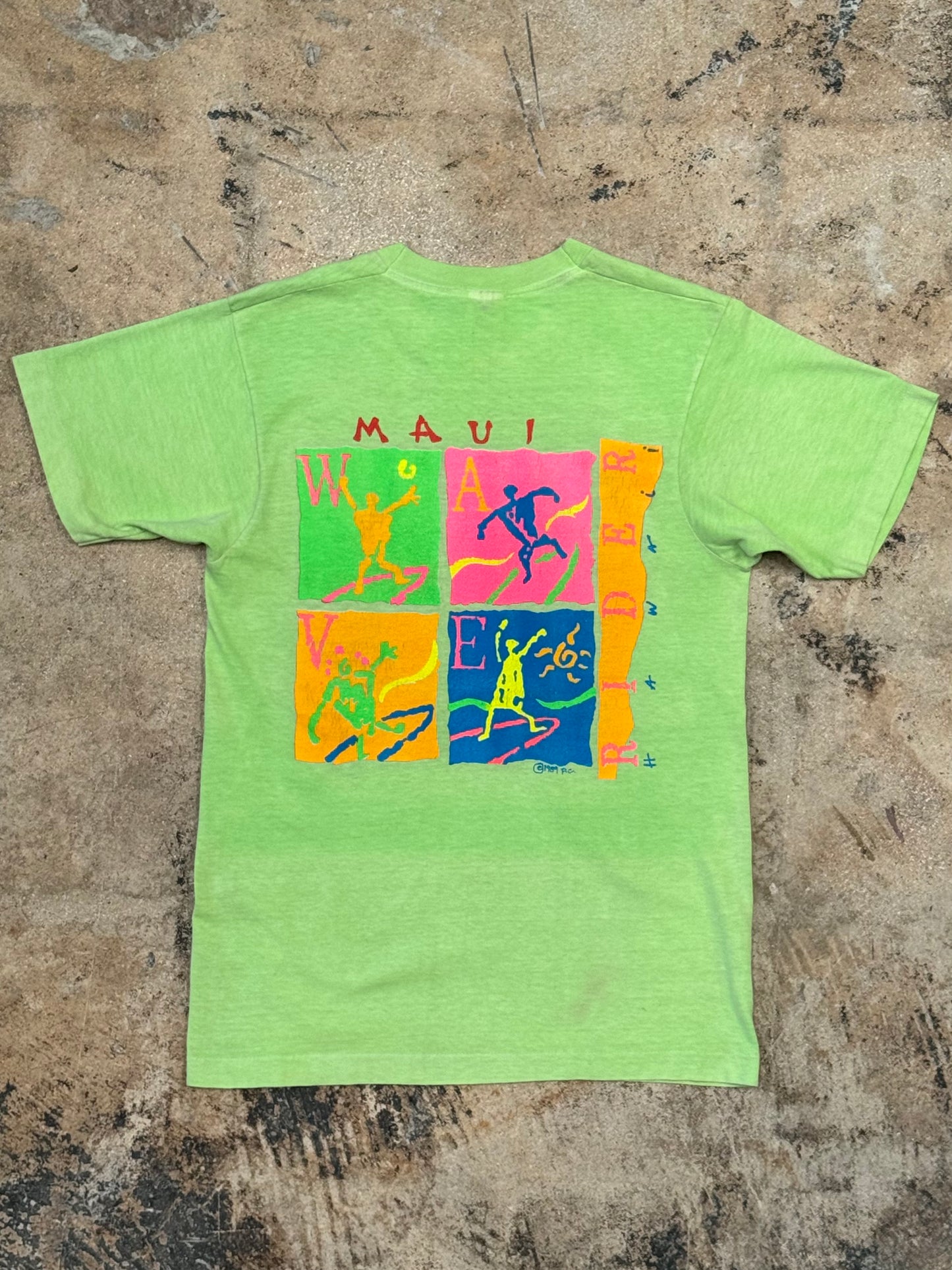 1988 Waverunner Hawaii Green Tee