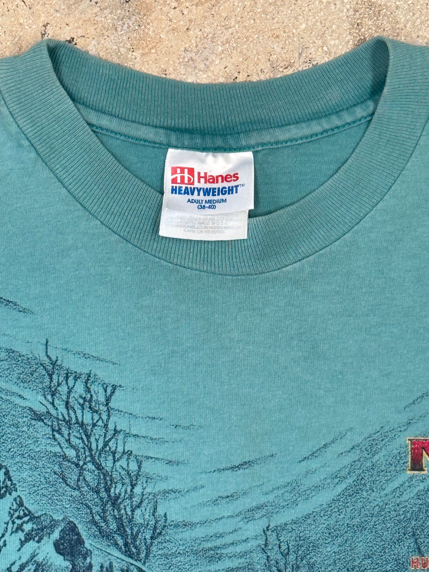 1980s Teal Maui Trigger Fish Tee