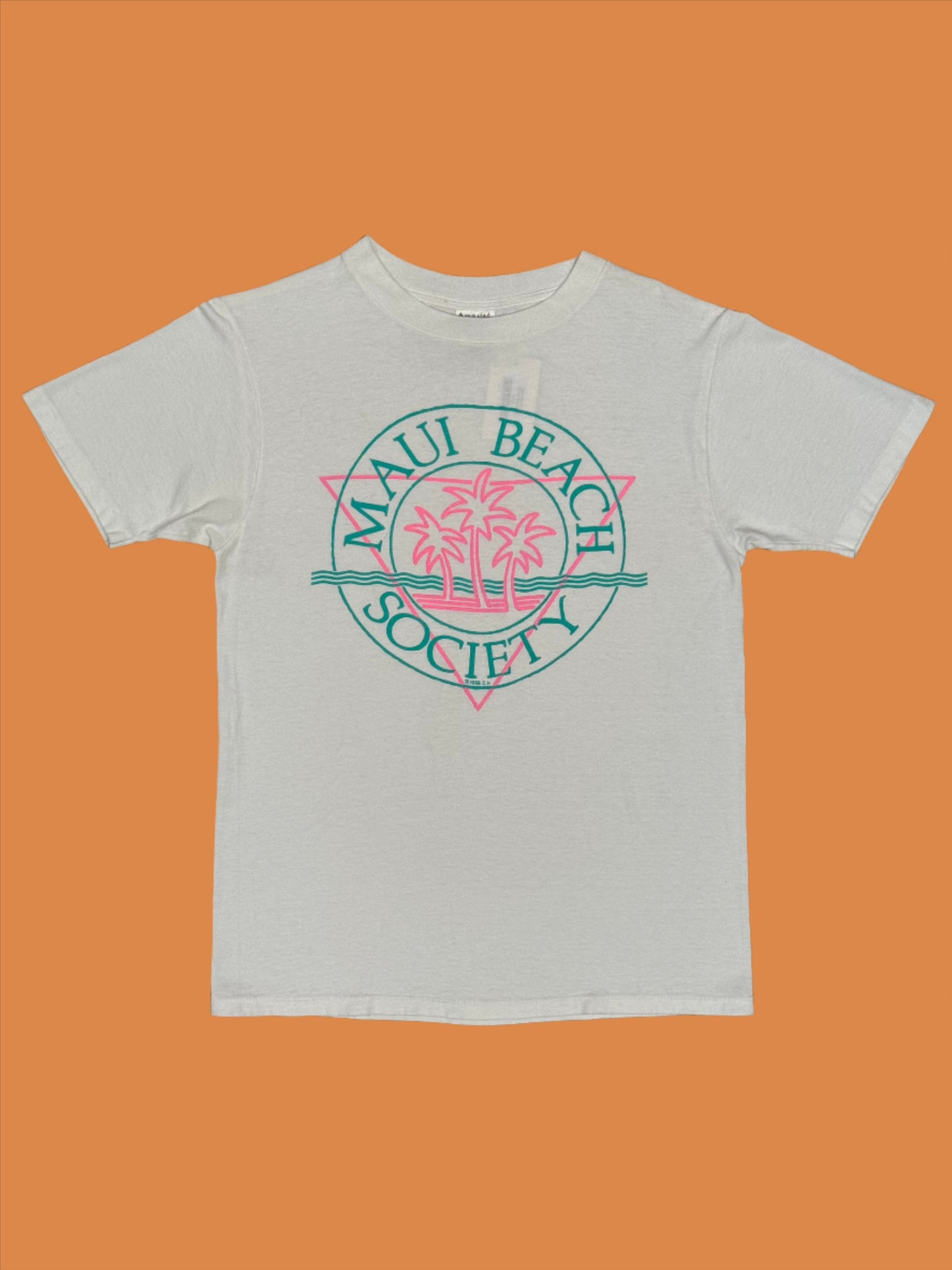 1988 Maui Beach Society White Tee