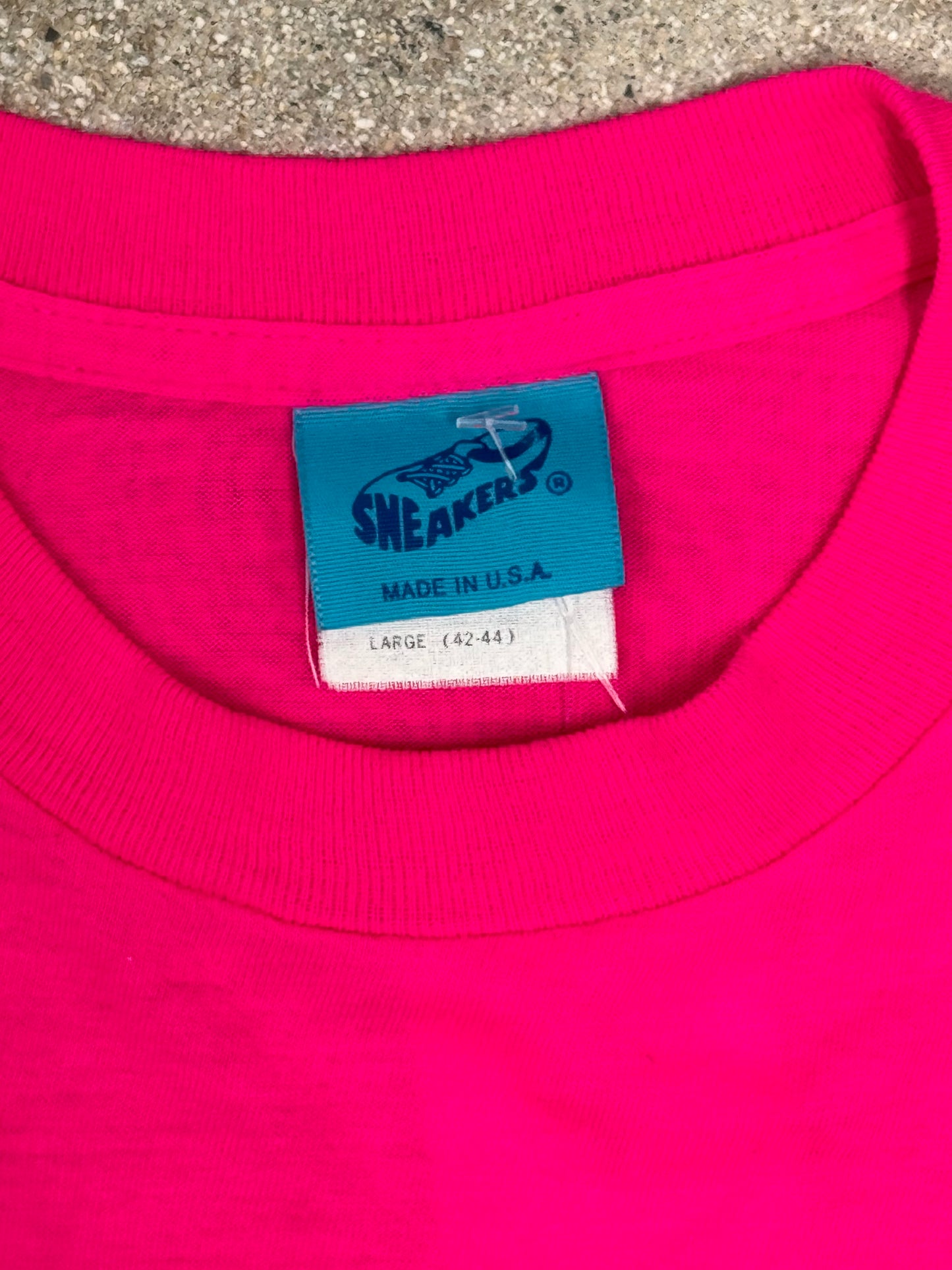 1990s West Hampton Beach Pink Tee