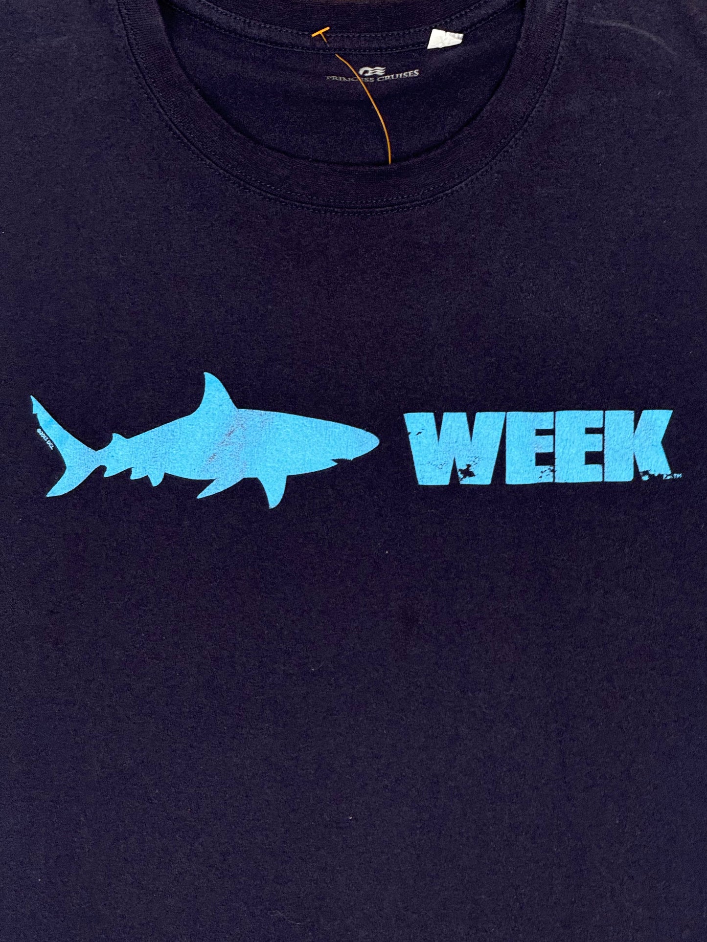 Y2K Blue Sharkweek Tee