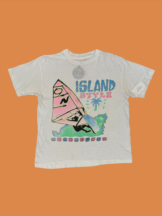 1980s Island Style Paragliding Tee