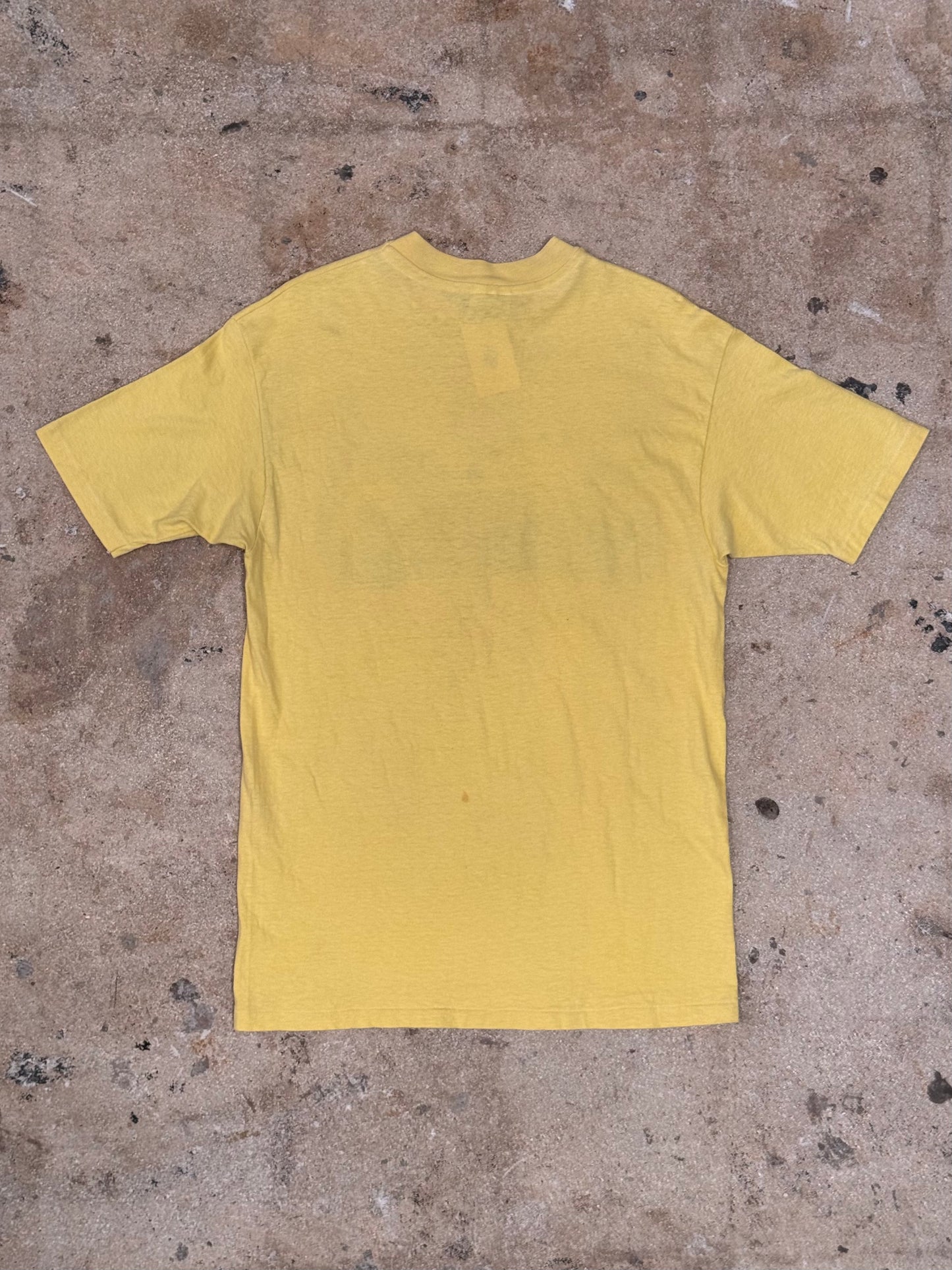 1982 Hawaiian Islands Maui Yellow Tee